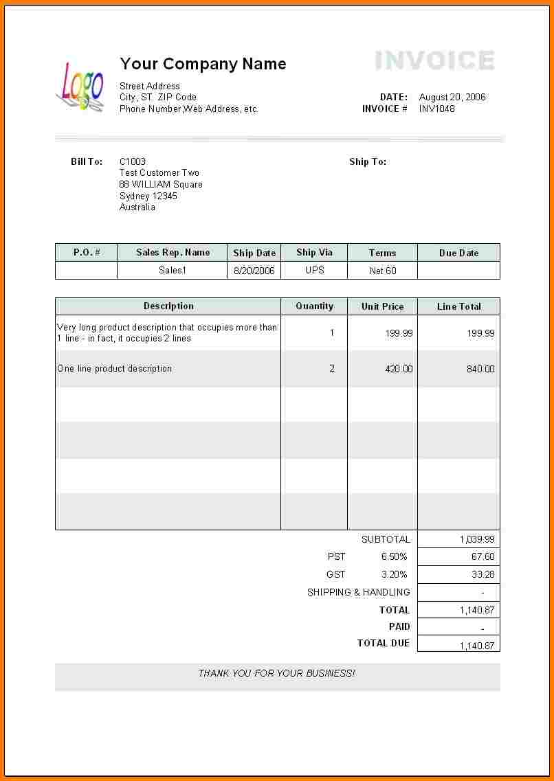 Numbers invoice template templates for mac